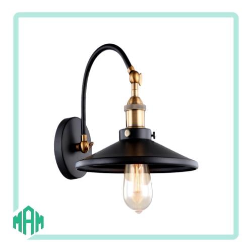 انارة جداري المعدني شمعدان