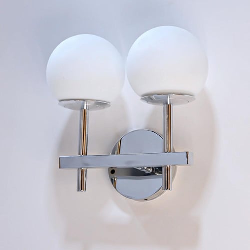 اضاءة جداري مودرن فضي