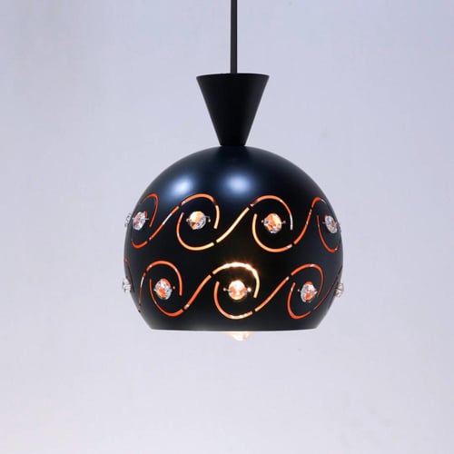 انارة مودرن مع قطع زجاج