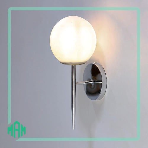 اضاءة جدارية فضي