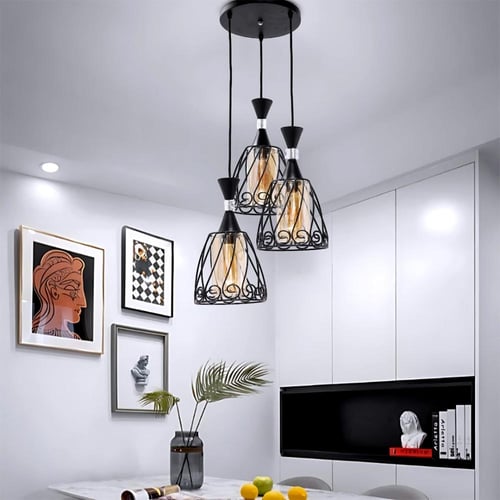 انارة علاقي ثلاثي اسود