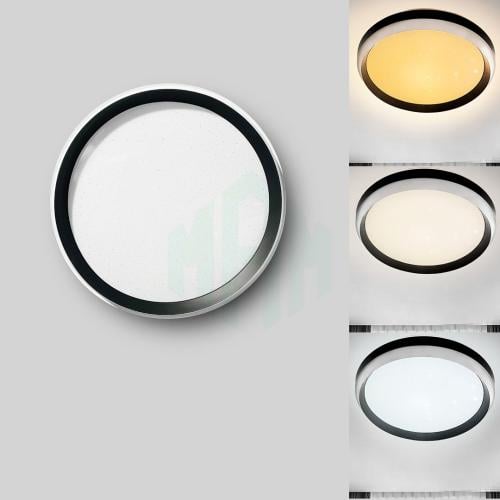 بلفون لطش فضي دائري بـ3 اضاءة