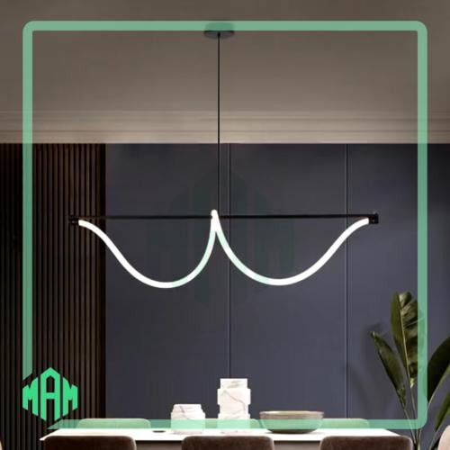 مودرن طولية ثـلاث اضاءة حجم 120 سم