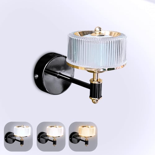 ابليك جداري ليد ذهبي لامع