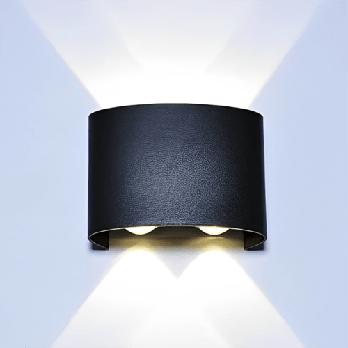 ابليك جداري خارجي 4 عدسات بجهتين