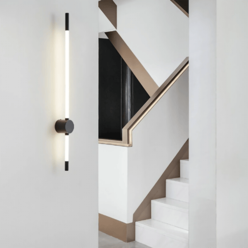 انارة جدارية مودرن اسود حجم 90 سم