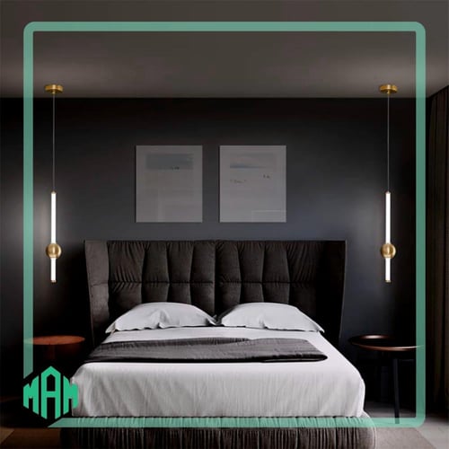 إنارة عصرية بالذهبي بتصميم أنيق وجذاب