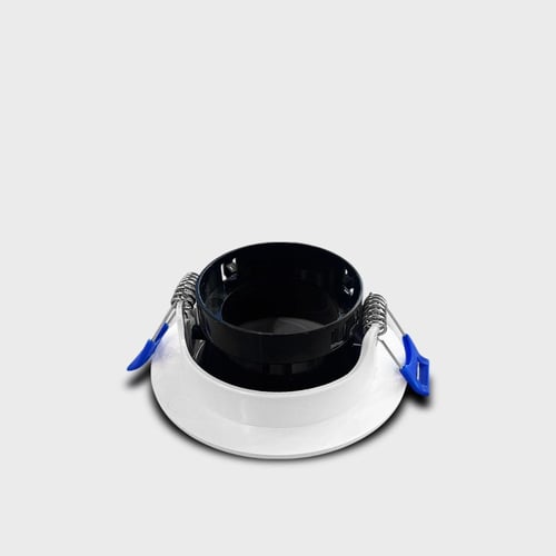 50 حبه سبوت لايت ضد التوهج 7 سم أبيض + أسود لامع د...