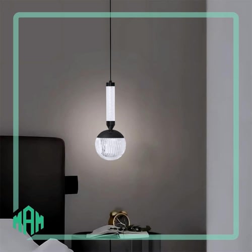 اضاءة عصرية بالأسود بتصميم أنيق وجذاب