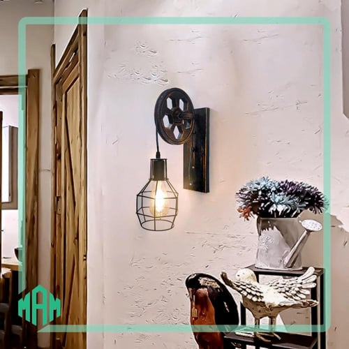 انارة جداري مودرن بعجلة