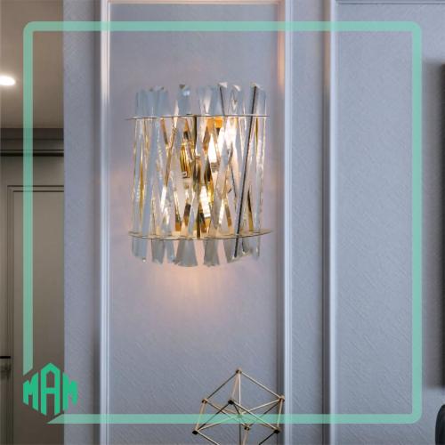 جداري زجاج بتصميم جميل