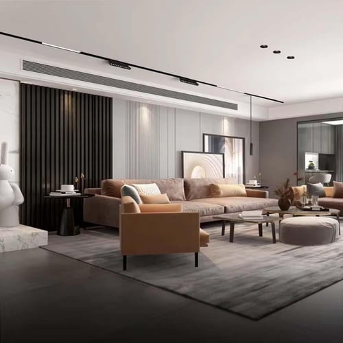 إنارة بانل المسار المغناطيسي ذكية 24 واط 60 سم