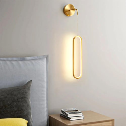 انارة ليد ذهبي بثلاث اضاءة