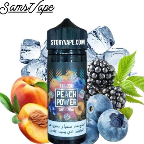 نكهة خوخ باور فروزن من سامز فيب SAMS VAPE PEACH PO...