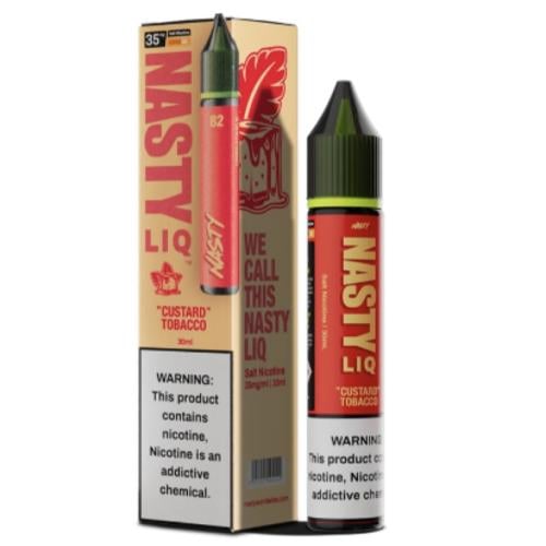 نكهة ناستي كسترد توباكو Nasty Liq Custard Tobacco