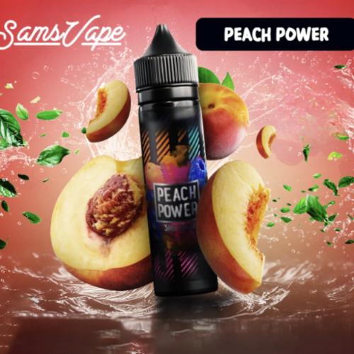 نكهة خوخ باور من سامز فيب SAMS VAPE PEACH POWER