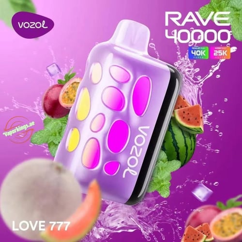 فوزول 40 الف موش 50 نيكوتين VOZOL RAVE 40000