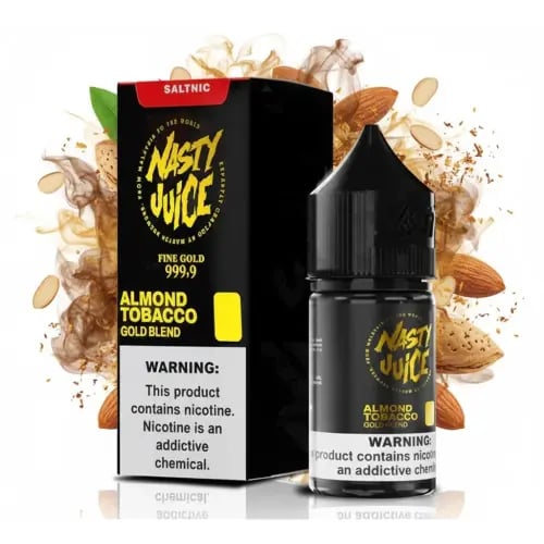NASTY JUICE FINE GOLD 999.9 ALMOND TOBACCO BRONZE...