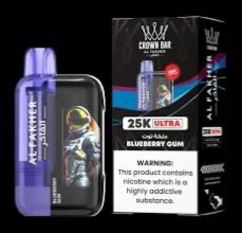 كراون بار الفاخر الترا 25 الف موش 5 نيكوتين CROWN...