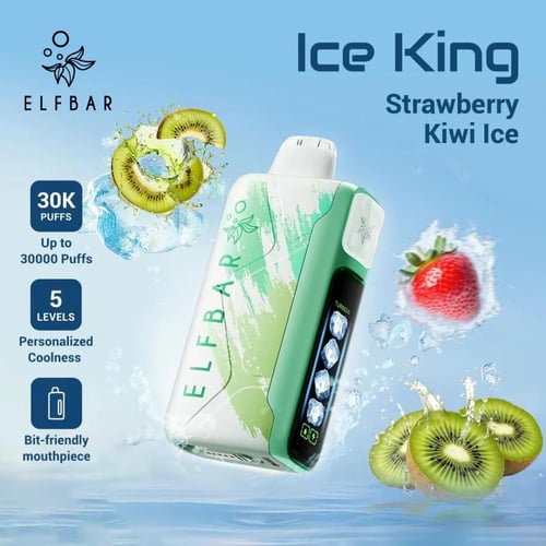 ايلف بار ايس كنج 30 الف موش 20 نيكوتين ELFBAR ICE...