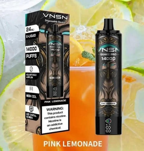 سحبة فنسن كوك برو 14 الف موش 20 نيكوتين VNSN QUAKE...