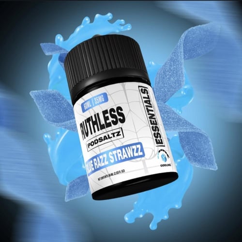 RUTHLESS BLUE RAZZ STRAWZZ