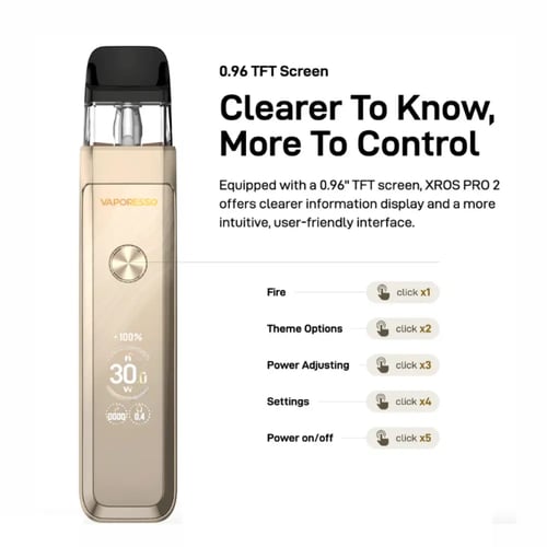 جهاز اكس روز برو 2 من فابريسو VAPORESSO XROS PRO 2