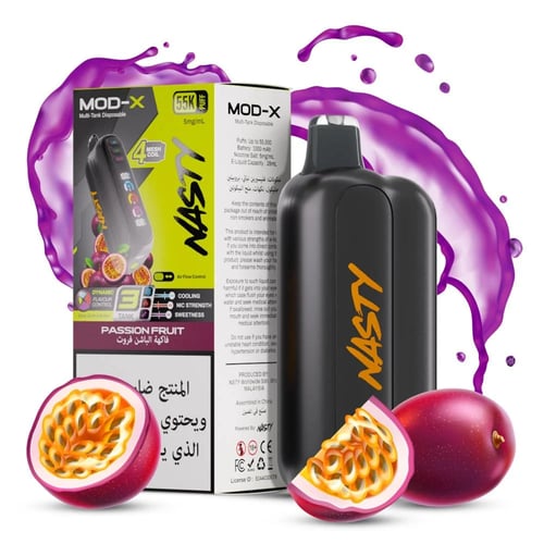 ناستي مود اكس 55 الف موش 20 نيكوتين NASTY MOD-X