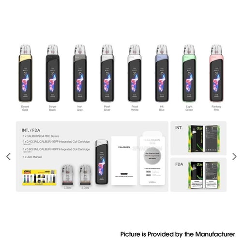 جهاز كاليبرن جي فور برو من يو ويل UWELL CALIBURN G...