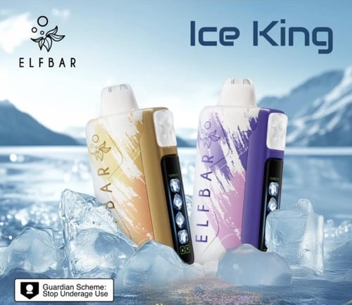 ايلف بار ايس كنج 30 الف موش 20 نيكوتين ELFBAR ICE...