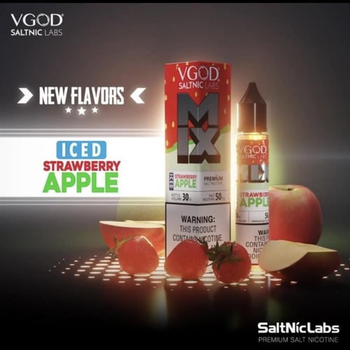 نكهة فيقود فراولة تفاح ايس VGOD STRAWBERRY APPLE I...