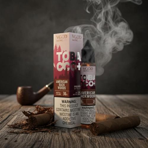 VGOD TOBACCO+ AMERICAN BACKWOODS