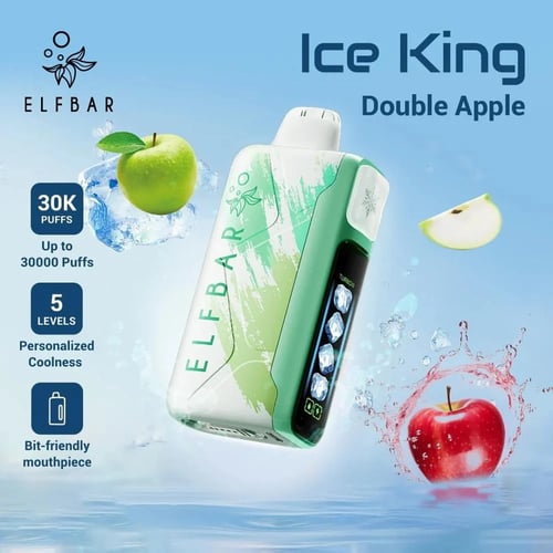 ايلف بار ايس كنج 30 الف موش 20 نيكوتين ELFBAR ICE...