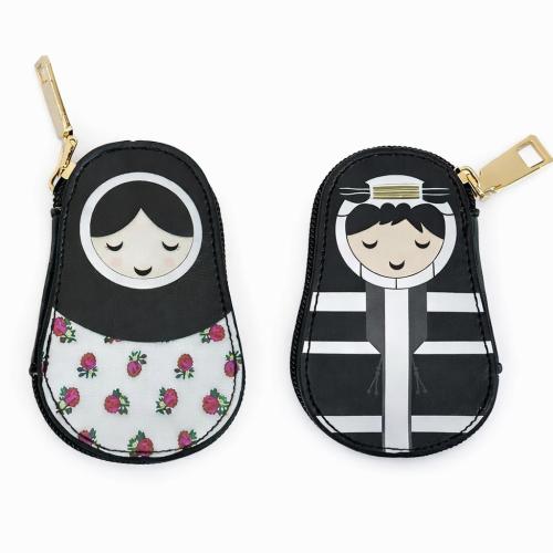 محفظة وجهين (جهة بنت و جهة ولد)