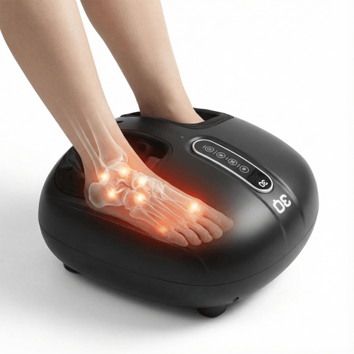جهاز مساج القدمين من 3Q حراري ذكي مع ريموت تحكم