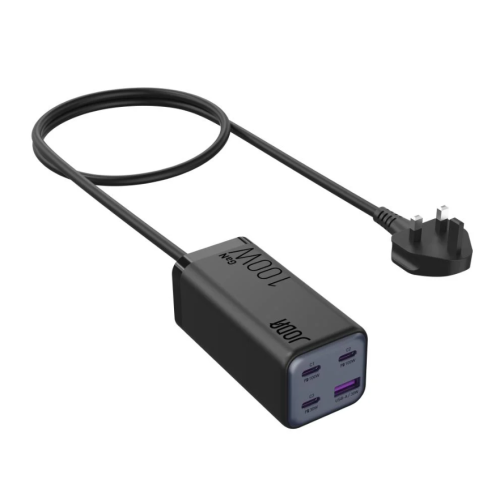 منصة شحن JODA Voltar بقوة 100 واط بثلاث منافذ تايب...