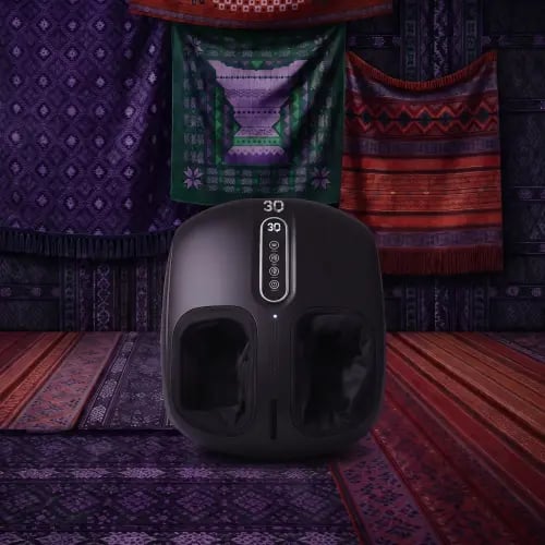 Foot massage device from 3Q with thermic reflexology technology with remote control