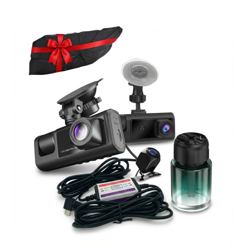 عرض الداش كام المتكامل للسيارة