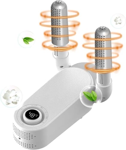 مجفف الاحذية المطور حبة + حبة مجانا