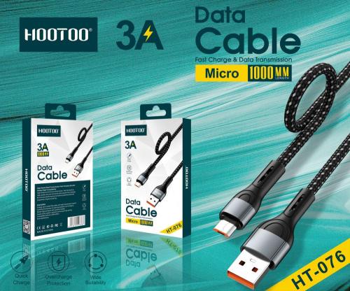 كيبل ايفون hootoo قماشي