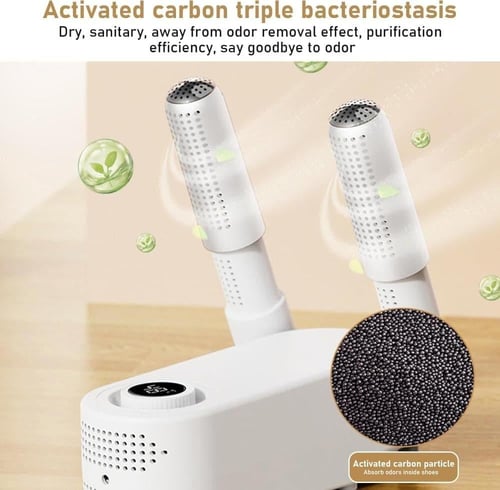 مجفف الاحذية المطور حبة + حبة مجانا