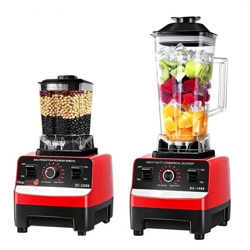 عرض الخلاط الأصلي بـ15 سرعه مختلفة + فرامة لحوم +...