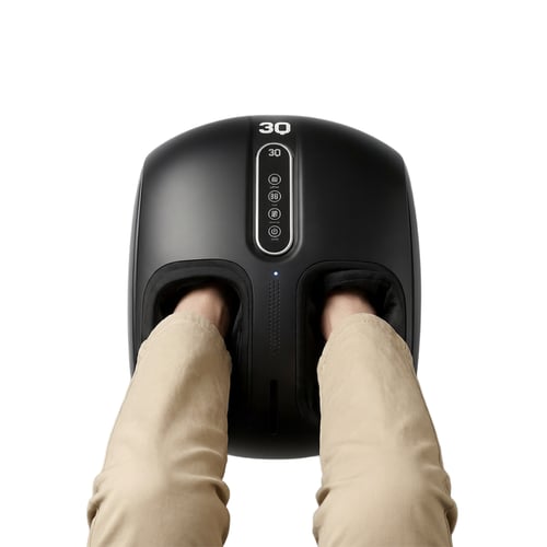 جهاز مساج القدمين من 3Q حراري ذكي مع ريموت تحكم