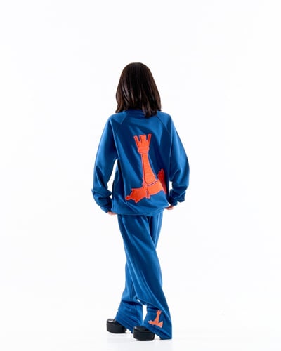 طقم the king blue