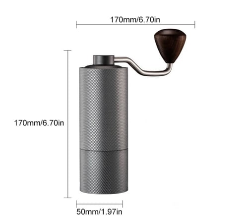 طاحونه قهوه احترافيه يدويه بسبع سنن