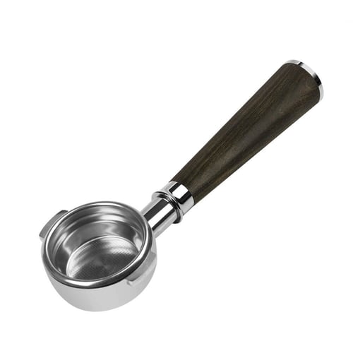 طقم بورتافلتر مكشوف خشب غامق مقاس E61 58mm