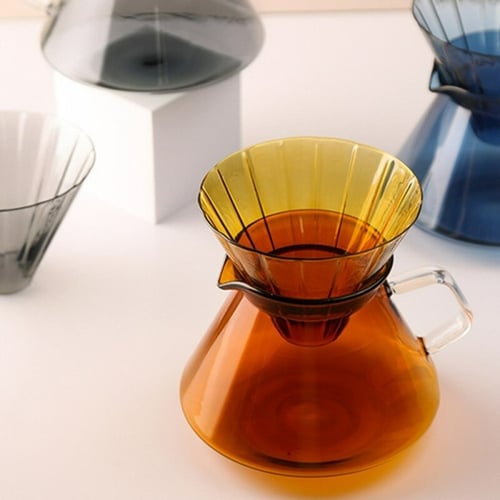 طقم تقطير V60 عصري بعدة الوان