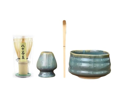 طقم الماتشا اليابانيه بعدة الوان