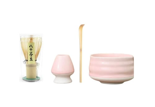 طقم الماتشا اليابانيه بعدة الوان