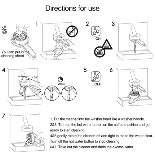 أداة تنظيف قروب هيد E61 58mm
